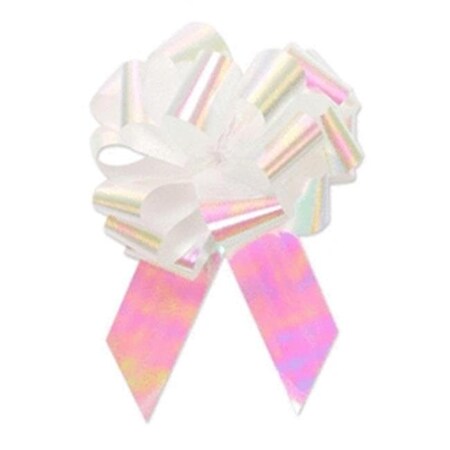 Berwick Offray The Perfect Bow Flora – Fiocchi Di Raso Già Pronti, 20 Cm Di Diametro, 50 Pezzi – Per Pacchetti, Cestini, Bomboniere (Reale, 6 Cm)